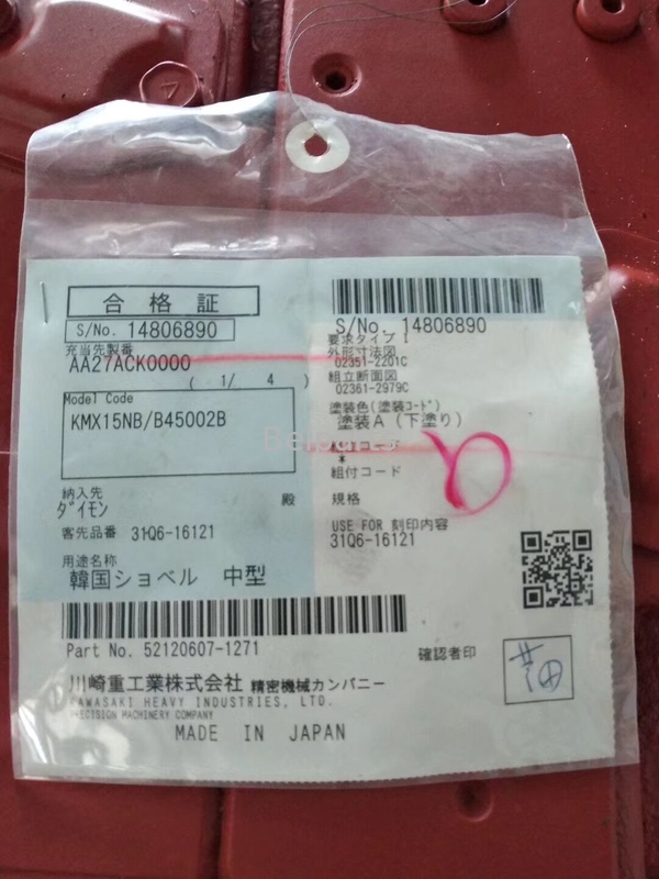 Válvula de control de la tubería del excavador R225-9 31Q6-16121 de Belparts para la válvula de control de Hyundai