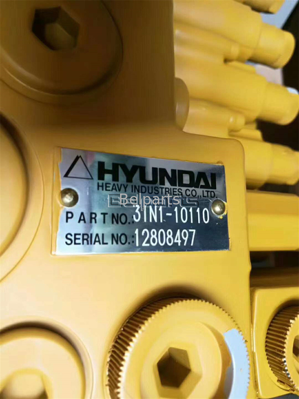 Belparts excavadora hidráulica R80-7 válvula de control principal para Hyundai 31N1-10110