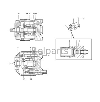 VOE 11708076 Control de excavadora Vavle A35F FS A35F/G A35F/G FS A40F FS A40F/G A40F/G FS Para camión de descarga acumulado
