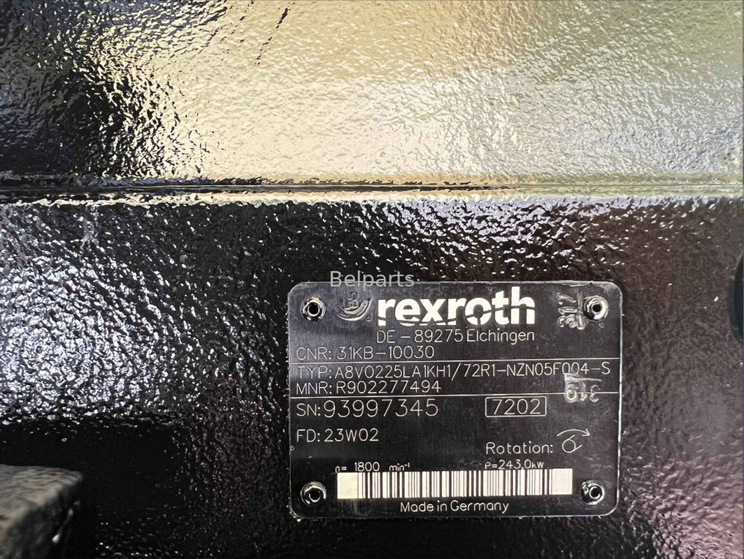 Excavadora original nueva R505LVS bomba hidráulica A8V0225LA1KH1 para Rexroth R902277494 bomba de pistón