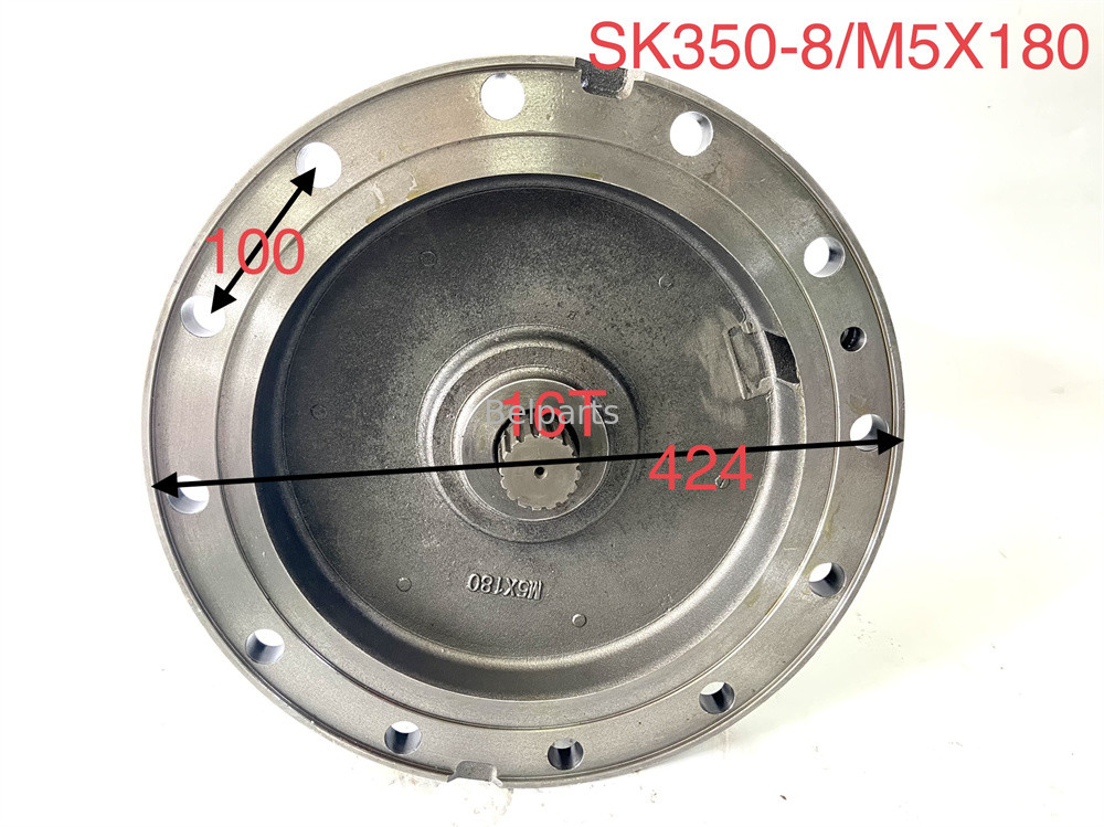 Kobelco M5X180 SK350-8 CX370 Motor oscilante para excavadora Motor oscilante Mini