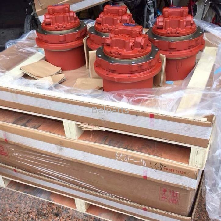 TM06F Caja de engranajes de accionamiento final MAG33VP-550F-10 VIO50-3 Ensamblaje de vías para excavadoras de calidad de exportación