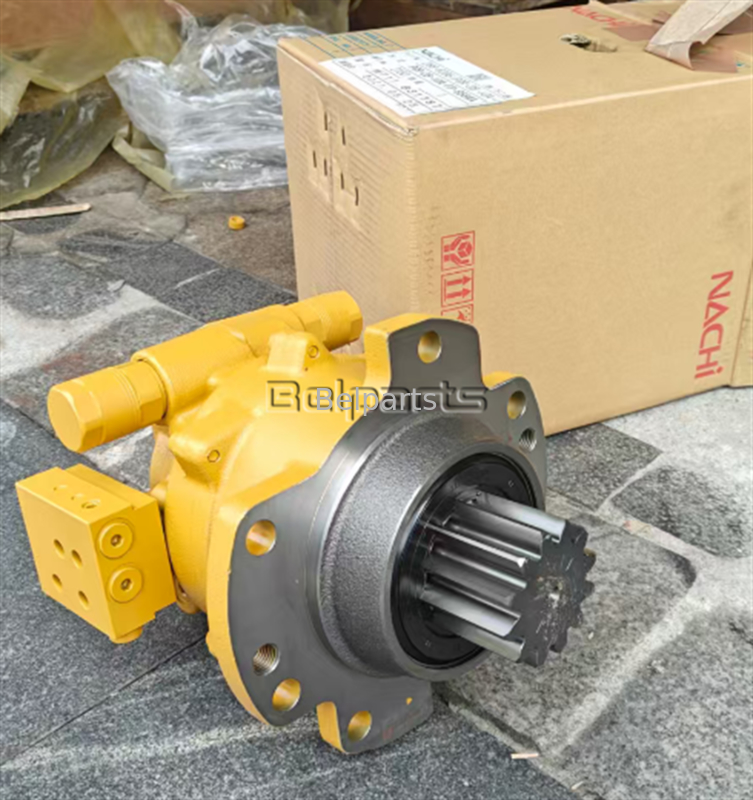 Motor de giro PCR-2B-10A-FP-8584A Nachi para excavadora Caterpillar CAT 304 304CR, pieza 266-6396 265-8752 2666396 2658752, dispositivo de motor rotativo hidráulico