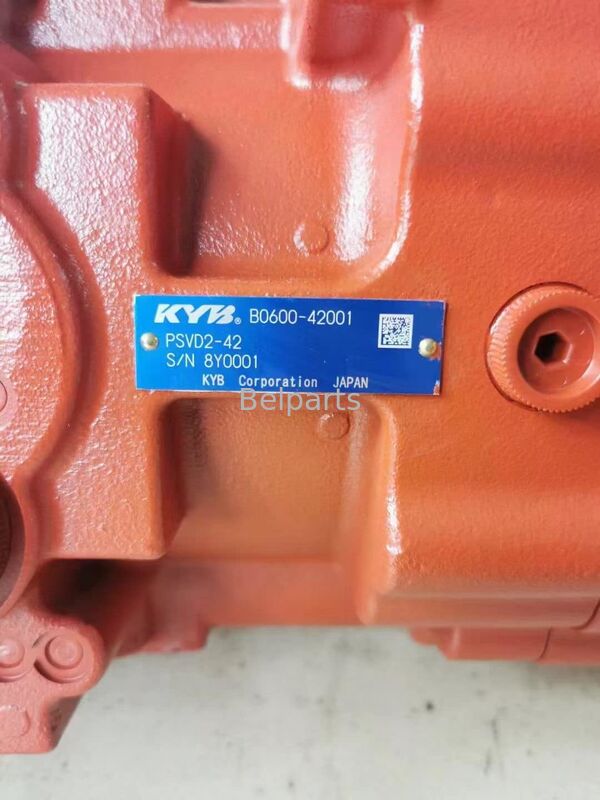 La pompa hidráulica de SWE100 SWE100E para el excavador hacia el sol parte la bomba de pistón principal de KYB PSVD2-42 B0600-42001
