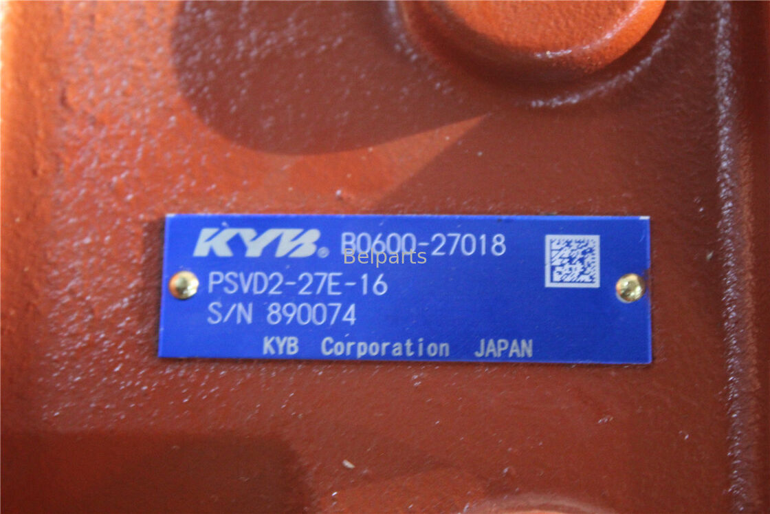 La miniexcavadora principal IHI55 N J2 IHI60 NS IHI65 NX VX IHI parte la bomba de pistón KYB PSVD2-27E-16 B0600-27018