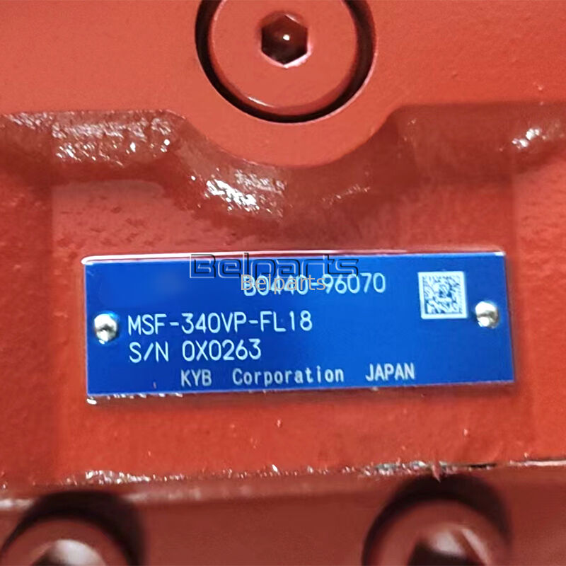 John Deere 670G 870G LC 670 870 Motor de desplazamiento P-Tier 4688059 PG202170 KYB MSF-340VP Motor de oruga hidráulica de pieza de excavadora