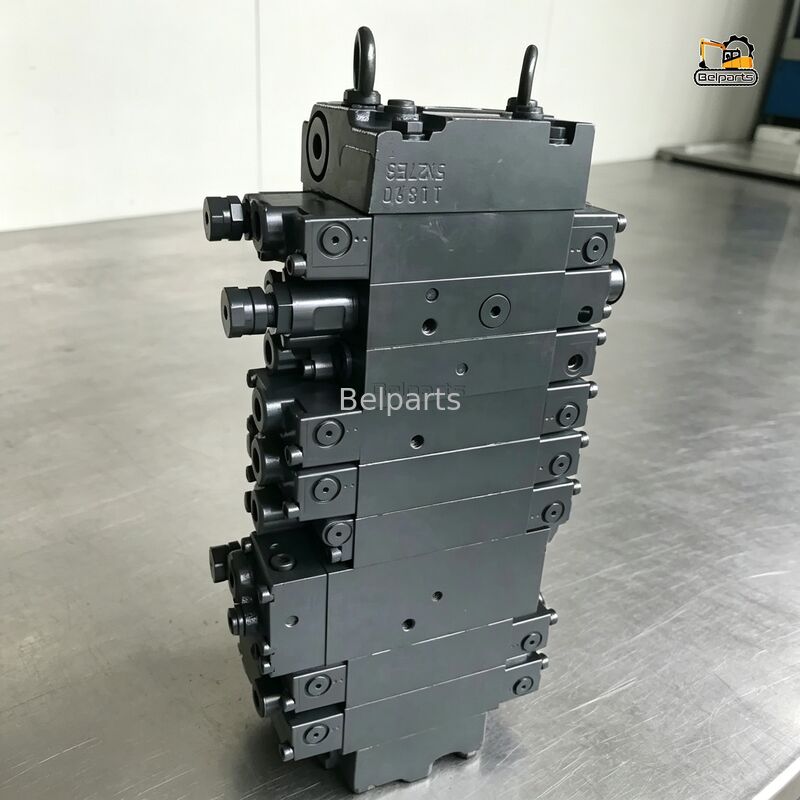 Válvula de control hidráulica PC55MR-3 723-18-18200 723-18-18201 723-18-18202 para piezas originales de excavadora KOMATSU