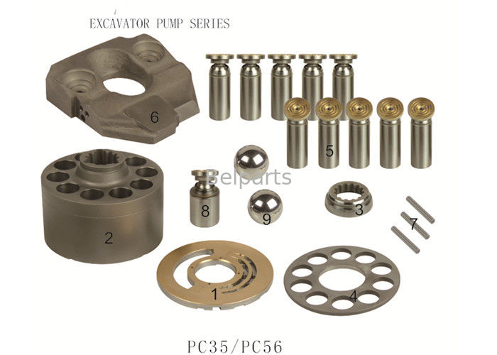 Piezas hidráulicas del motor de Spare Parts PC35 PC56 del excavador de Belparts 708-3S-00512