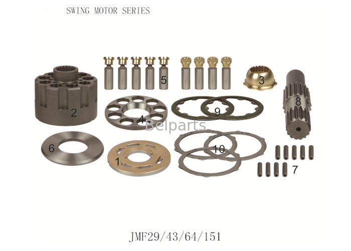 piezas hidráulicas de Parts R210LC-7 Hyundai Motor del excavador del motor del oscilación 31N6-10210