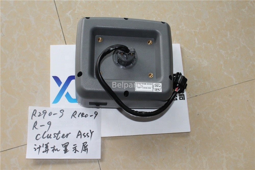 El panel de exhibición del montaje R140w-9 R200w-9 del RACIMO de Controller R520-9S R290LC-9 del excavador 21Q6-30102 21Q6-40300