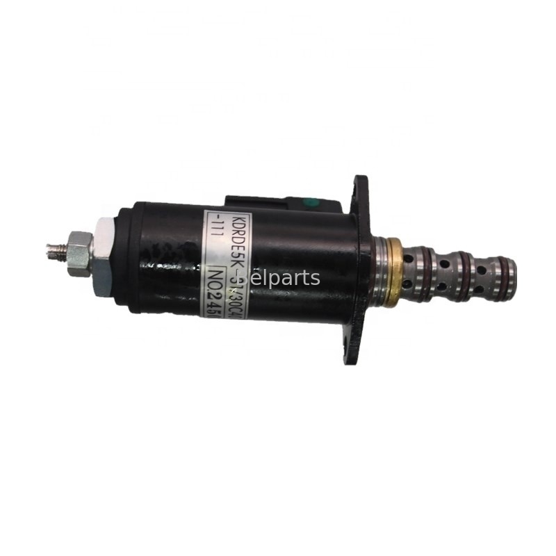 Solenoide eléctrico de la pompa hydráulica de los recambios YN35V00018F2 YN35V00041F1 del excavador SK200-6 SK200-8 SK200-6E SK230-6E