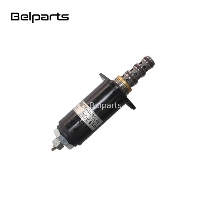 Solenoide eléctrico de la pompa hydráulica de los recambios YN35V00018F2 YN35V00041F1 del excavador SK200-6 SK200-8 SK200-6E SK230-6E