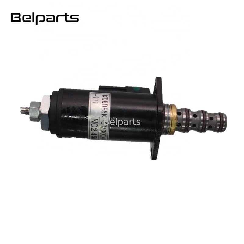 Solenoide eléctrico de la pompa hydráulica de los recambios YN35V00018F2 YN35V00041F1 del excavador SK200-6 SK200-8 SK200-6E SK230-6E