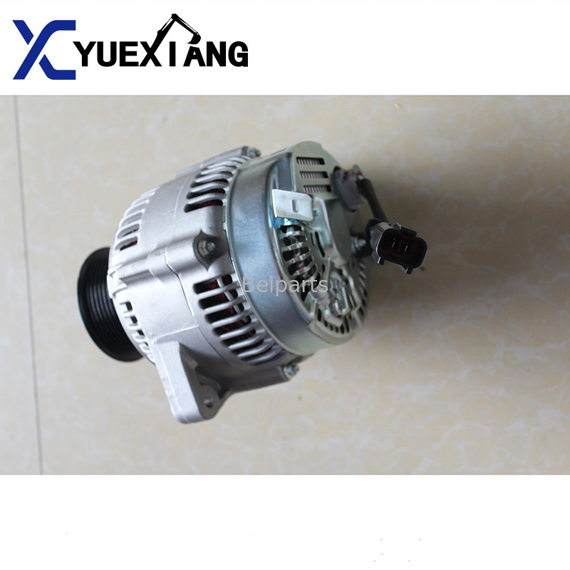 Motor 600-821-6130 101211-7960 del generador 600-861-3420 de Alternator PC200-7 PC200-8 PC200-6 del excavador de Belparts 6D107