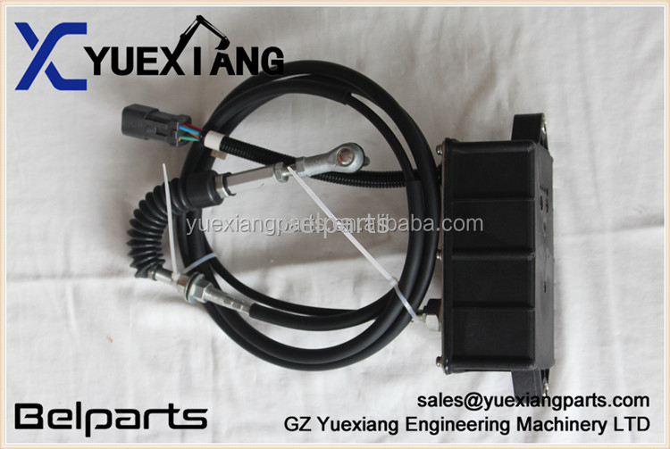 Gobernador R210-7 R110-7 R150-7 R220-7 21EN-32260 21EN-32300 del acelerador de Control Actuator Cable del excavador de Belparts