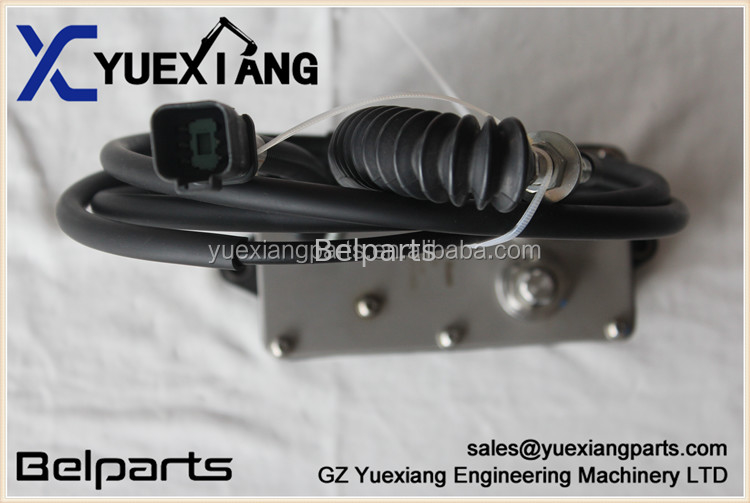 Gobernador R210-7 R110-7 R150-7 R220-7 21EN-32260 21EN-32300 del acelerador de Control Actuator Cable del excavador de Belparts