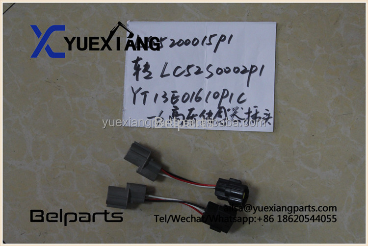 Enchufe de alta presión YT13E01610P1C-6 del sensor de Spare Parts LS5200015P1 LC52S0002P1 del excavador de Belparts
