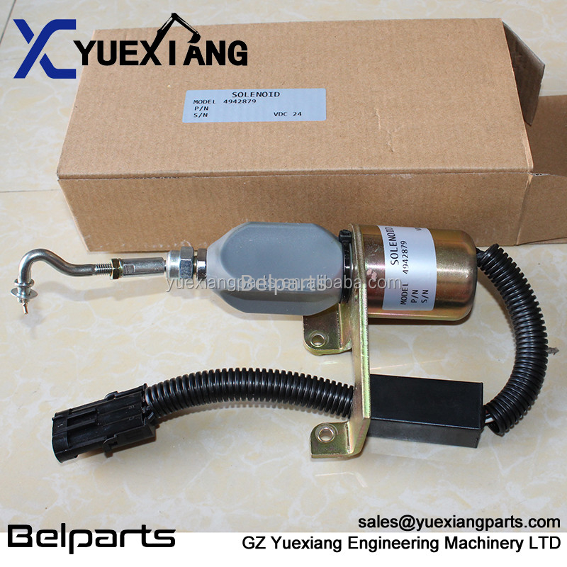 Solenoide eléctrico de la parada del interruptor SD008A2 de Spare Parts 4942879 Flamout del excavador para el cavador