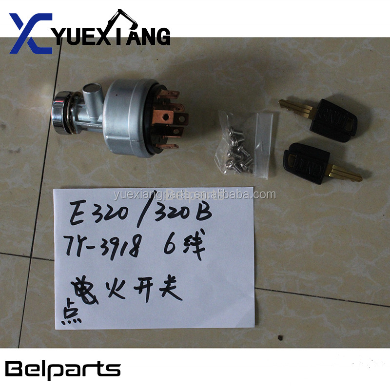 El excavador 307 308C 312 de Belparts 320 6 líneas eléctricas 320C cambia el arrancador de la ignición del comienzo E320B E320C 7Y-3918 del calor del grupo