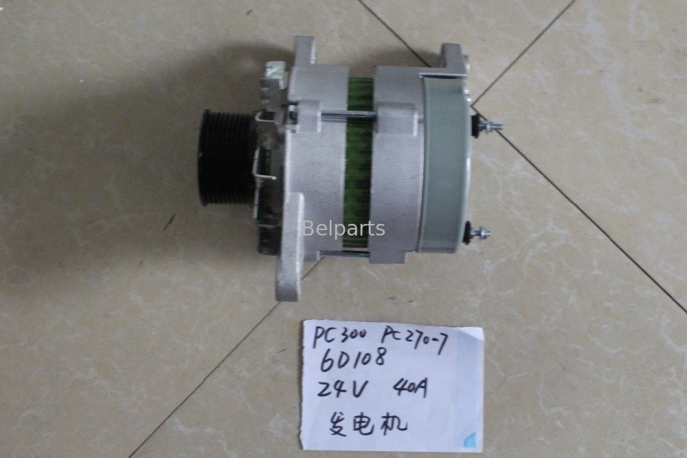 Generador 0-33000-6511 del alternador 6D108 600-821-6160 del motor de Parts PC300-6 PC270-7 PC300-5 PC300-7 del excavador de Belparts