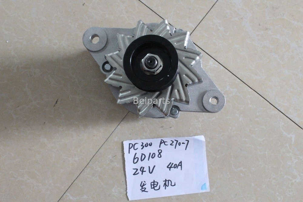 Generador 0-33000-6511 del alternador 6D108 600-821-6160 del motor de Parts PC300-6 PC270-7 PC300-5 PC300-7 del excavador de Belparts