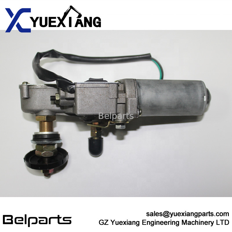 Motor del limpiador de la asamblea de la lluvia de Electric Part Windscreen 24V del excavador para SH120-3 SH100-3 SH200-3 SH200A3 SH200