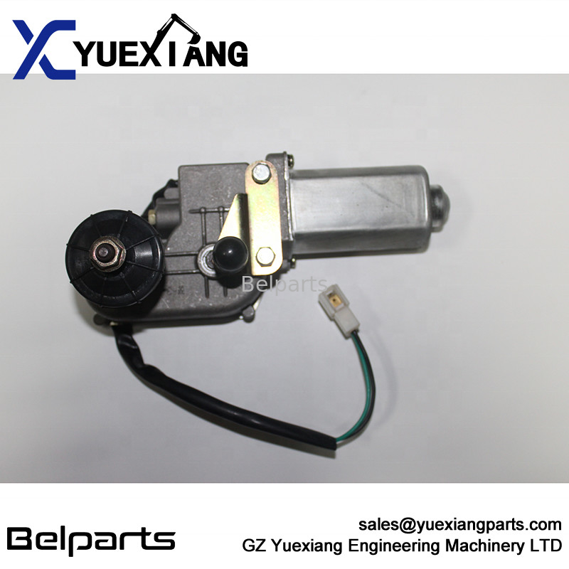 Motor del limpiador de la asamblea de la lluvia de Electric Part Windscreen 24V del excavador para SH120-3 SH100-3 SH200-3 SH200A3 SH200