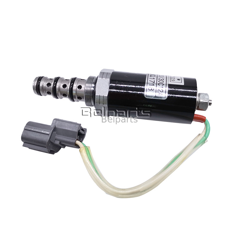 Válvula electromagnética de la pequeña del excavador bomba principal hidráulica de Parts SK200-5 12A-101 12A-111 G24D12 G24Y12