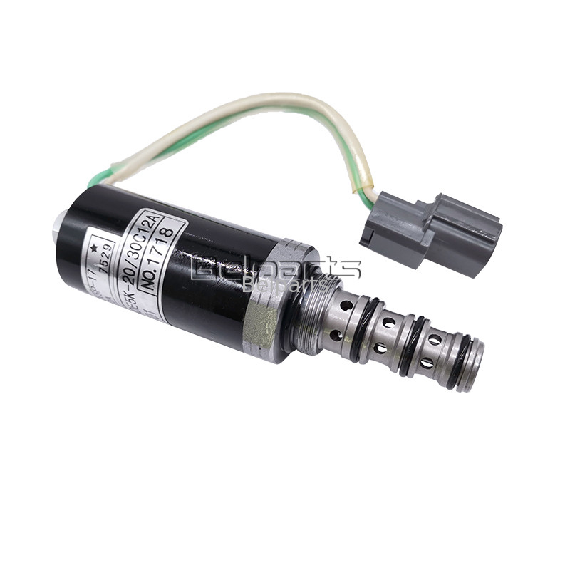 Válvula electromagnética de la pequeña del excavador bomba principal hidráulica de Parts SK200-5 12A-101 12A-111 G24D12 G24Y12