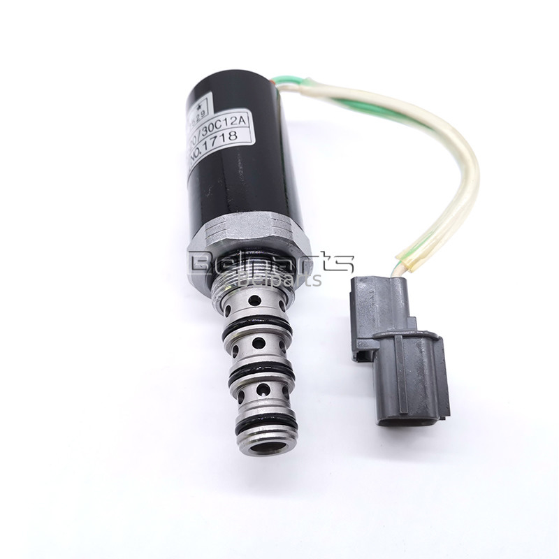Válvula electromagnética de la pequeña del excavador bomba principal hidráulica de Parts SK200-5 12A-101 12A-111 G24D12 G24Y12