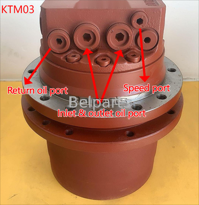 Costo de reemplazo del motor de desplazamiento de la excavadora Bobcat CX27B CX22B Final Drive MAG18VP-220 PHV2B MB0161